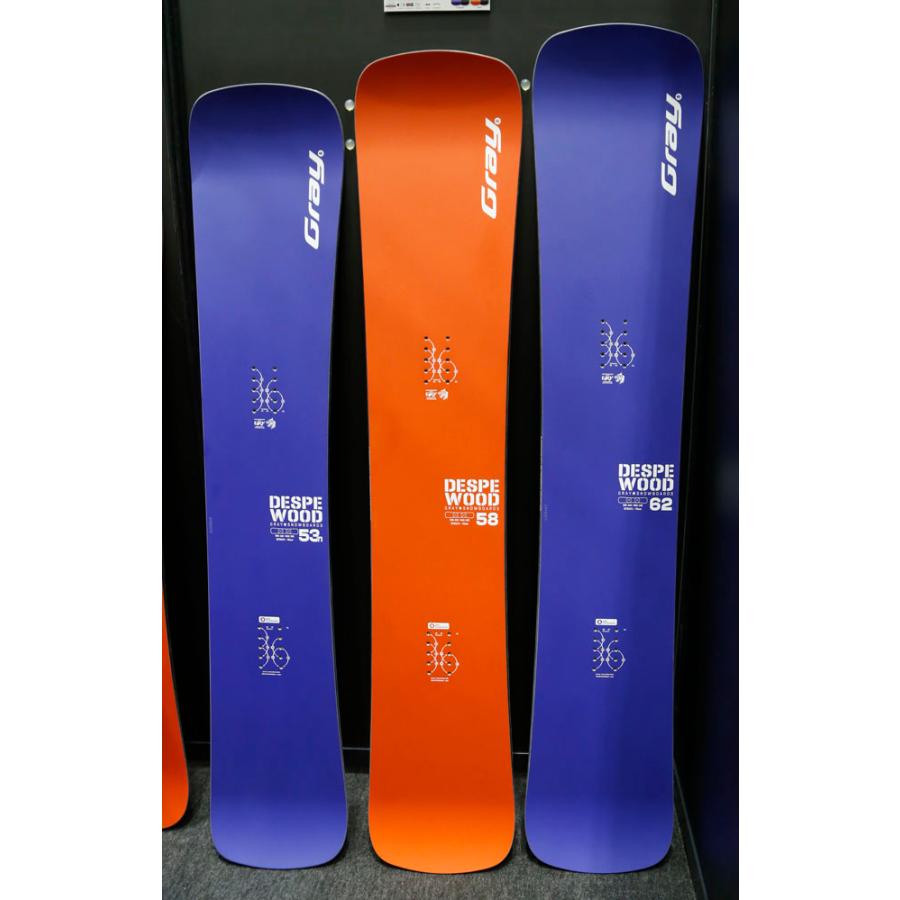 メンテナンスします】GRAY DESPE WOOD 148/153n/154/158/162cm グレイ
