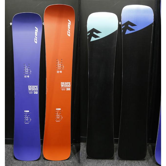 メンテナンスします】GRAY DESPE WOOD 132/138/143cm グレイ