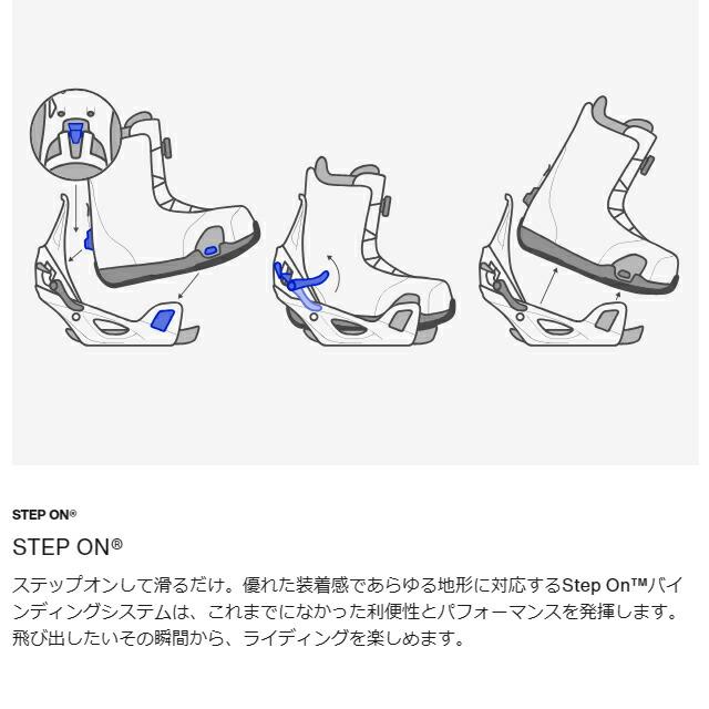 BURTON STEPON GENESIS BINDING MENS BLACK RE:FLEX バートン ステップ