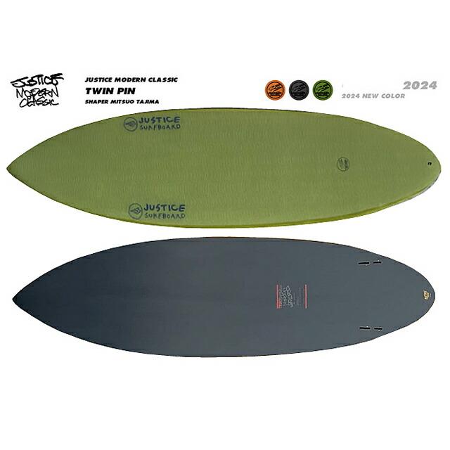 ジャスティスクロコダイルIN.STA JUSTICEジャスティスsurfboardサーフボードTWINPIN モデル CROCODILE