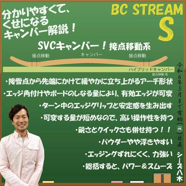 BC STREAM S 143/147/150/150W/153W/156/156W/159W ビーシーストリーム