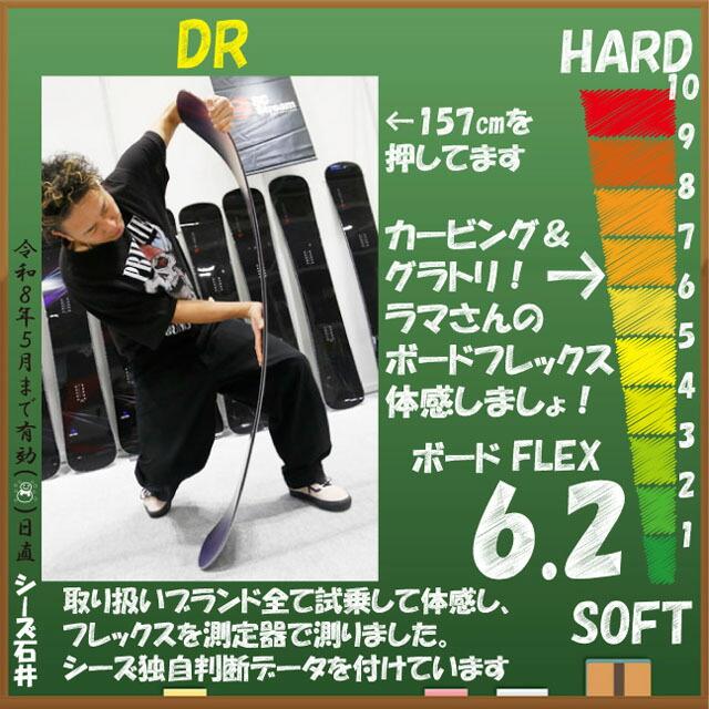 BC STREAM DR 148-154-157-161cm ビーシーストリーム ディーアール