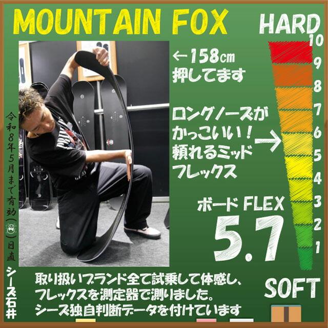 NOVEMBER MOUNTAINFOX 154-158cm ノーベンバーマウンテンフォックス