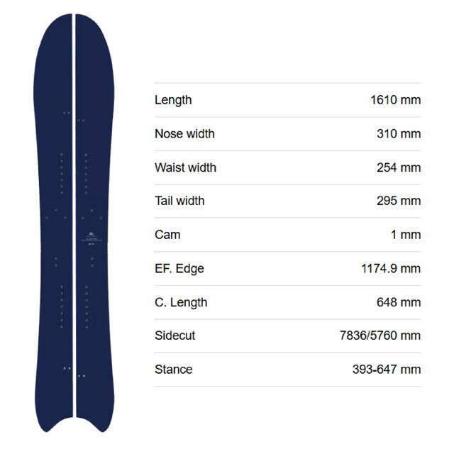 予約商品】FIELDEARTH SPLITBOARD ped 161cm フィールドアース 2025-26