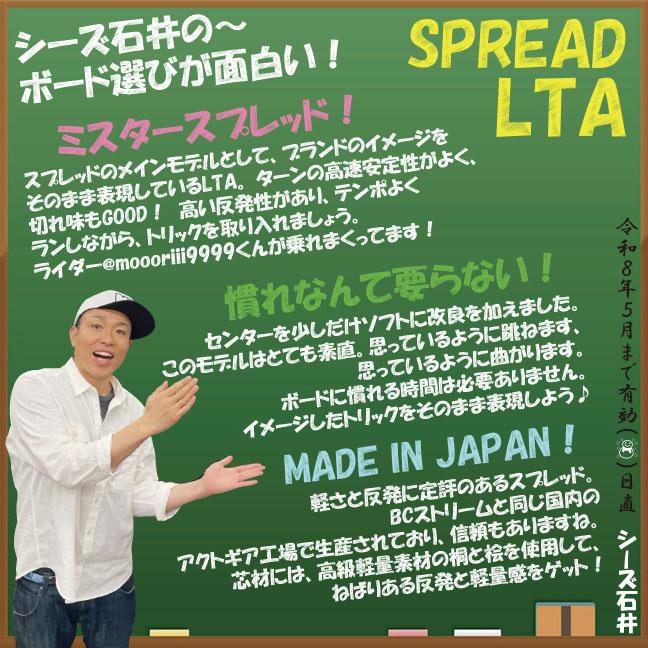 spread LTA 148　20-21モデル　板カバー付き spread LTA 148 20-21モデル 板カバー付き SPREAD LTA 148cm 17-18