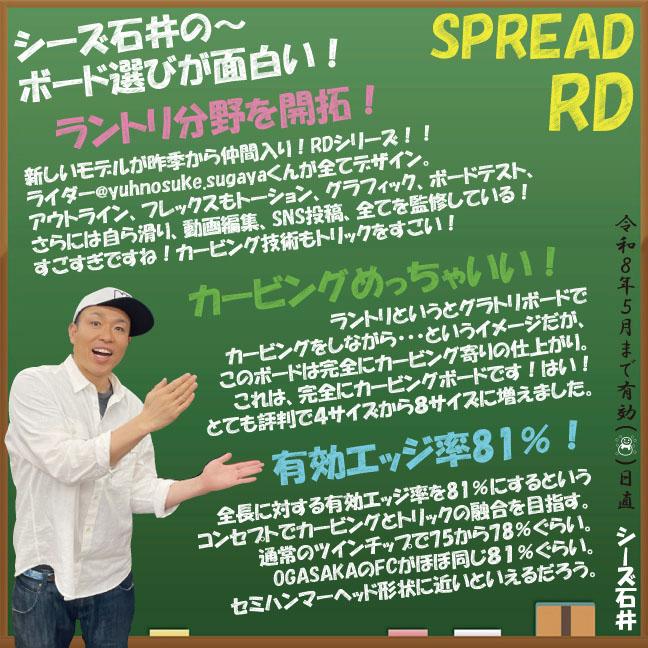 【予約商品】SPREAD RD 148-150-152-154-158-162cm　2025-26モデル スプレッド　アールディー |  | 04