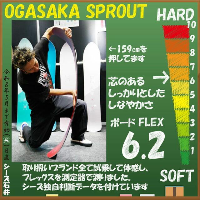 OGASAKA SPROUT 148/152/156/159/164cm オガサカ スプラウト 2025-26