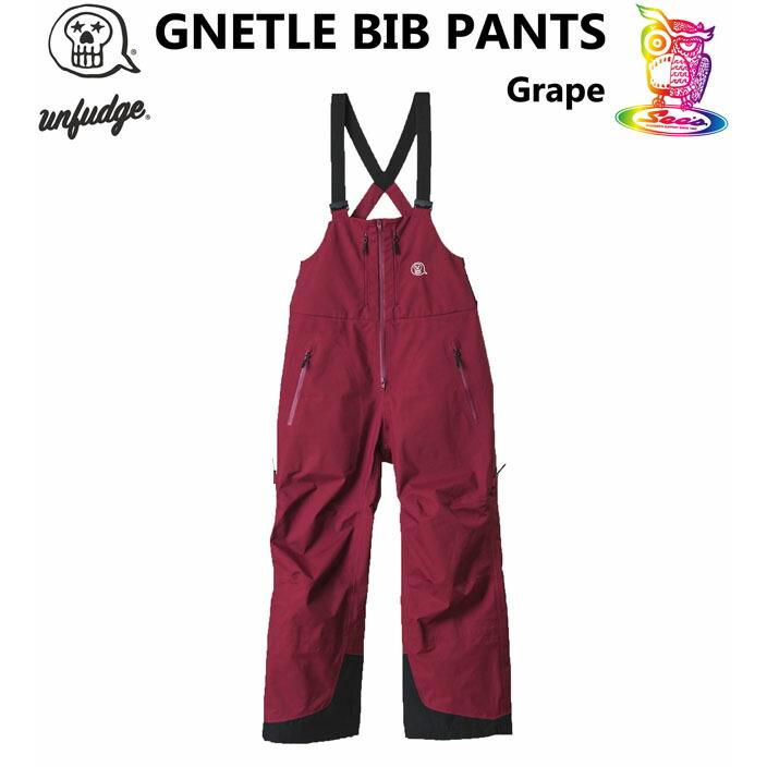 予約商品☆25-26☆UNFUDGE 【アンファッジ】GENTLE BIB PANTS(WIDE FIT