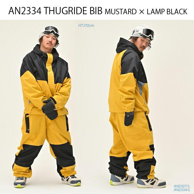 ANTHEM ウエア ANTHEM【アンセム】ウェア THUGRIDE BIB【正規品】カラー：MUSTARD