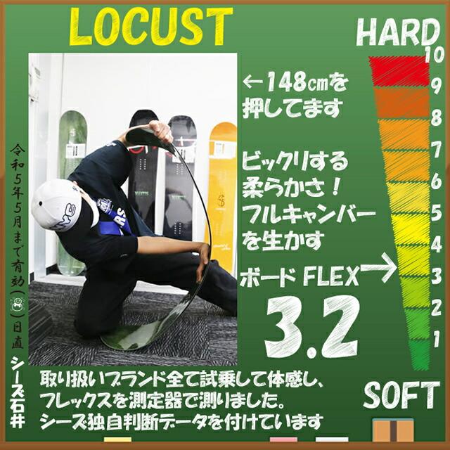 オリジナル解説】CROOJA LOCUST 148-151-154cm 2022-23モデル オリジナル解説】CROOJA LOCUST 148-151-154cm 2022-23モデル