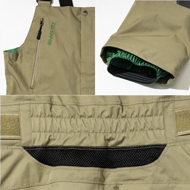 INHABITANT【インハビタント】ウェア ビブパンツ ECO polyester Twill