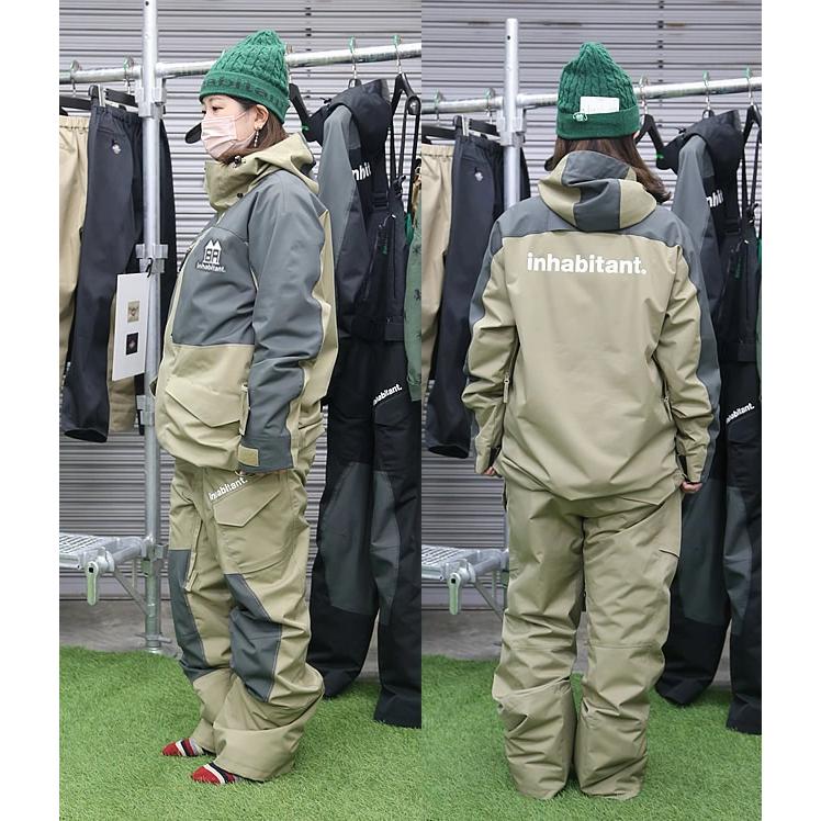 INHABITANT【インハビタント】ウェア ビブパンツ ECO polyester Twill