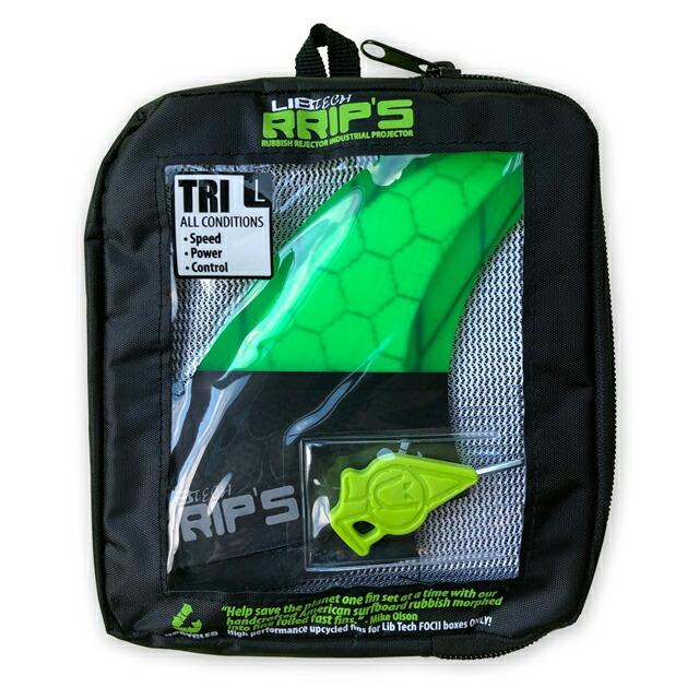 LIBTECH【リブテック】RRIP'S FIN【リップスフィン】TRI SET LARGE