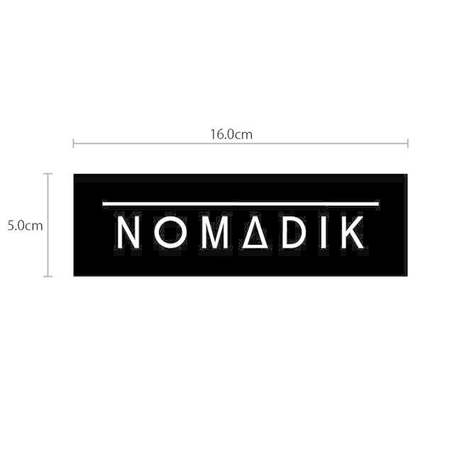 NOMADIK　ノマディック　ステッカー レターパックライト便】NOMADIK【ノマディック】ステッカー LOGO