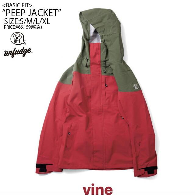 23-24☆UNFUDGE OUTWEAR【アンファッジ】PEEP JACKET【正規品 23-24☆UNFUDGE OUTWEAR【アンファッジ】PEEP JACKET【正規品