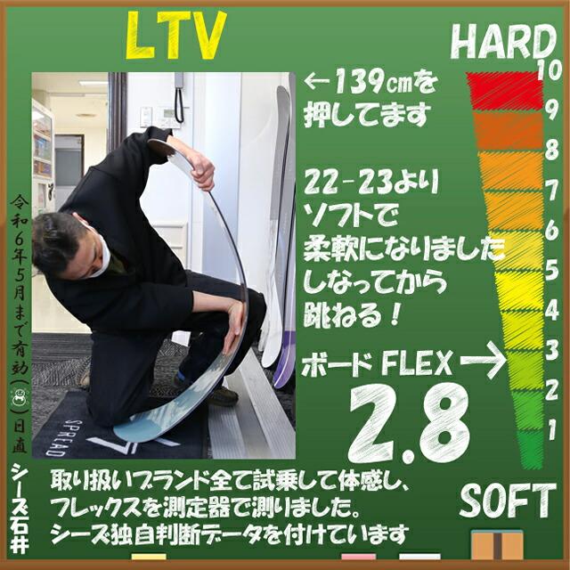 【オリジナル解説】SPREAD LTV 136-139-141-143-145-148cm　2023-24モデル スプレッドエルティーブイ |  | 04