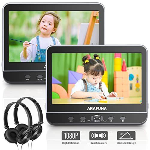 ヘッドレストモニター 2台セット Arafuna 後席車載用モニター 10 1インチ 車載用dvdプレーヤー 1080p対応 レジューム機能 Cprm プリペイドカード コード販売 Www Onbashira Jp