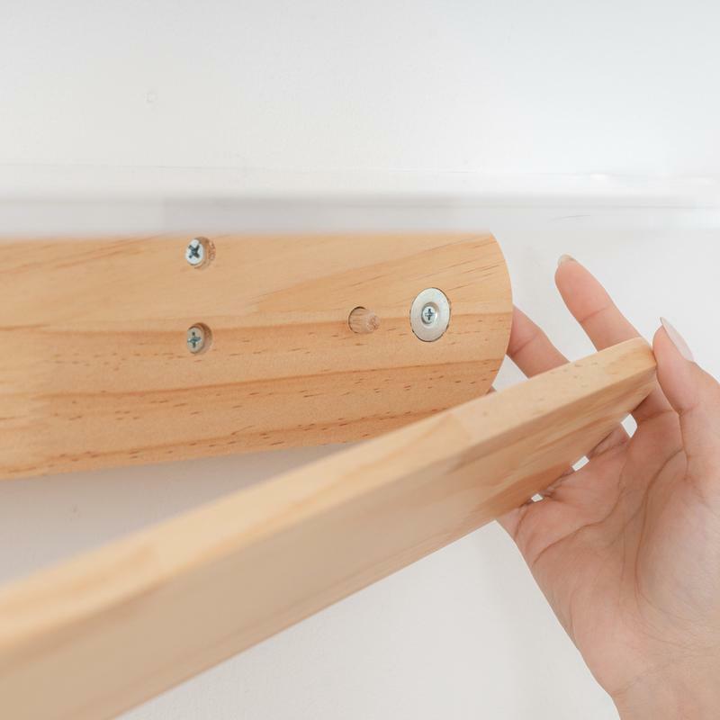 MYZOO マイズー キャットステップ  OBLONG オブロング クリア キャットウォーク 壁 壁面アート ねこステップ 猫家具 壁取り付け Mサイズ 60cm | MYZOO | 05