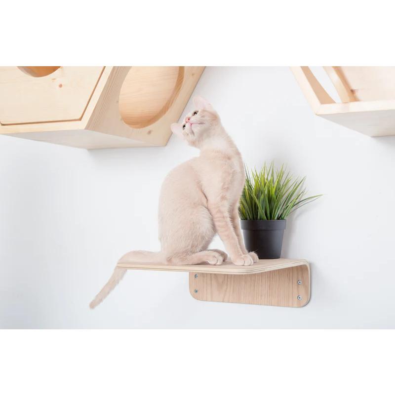 MYZOO マイズー LACK キャットステップ  キャットウォーク 壁付け おしゃれ 室内 インスタ映え 壁 ステップ Mサイズ 2枚入 | MYZOO | 06