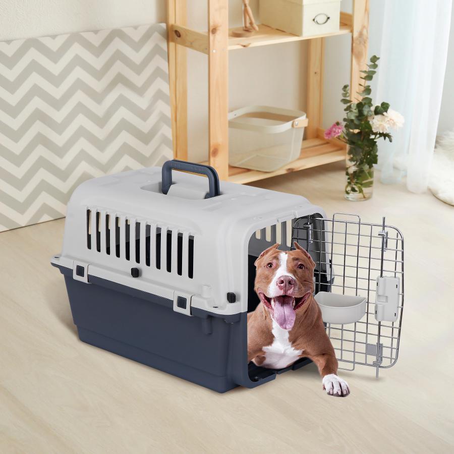 ZENY Lサイズ プラスチック ペットキャリー 犬用 猫用 ハード ZENY Lサイズ プラスチック ペットキャリー 犬用 猫用 ハード