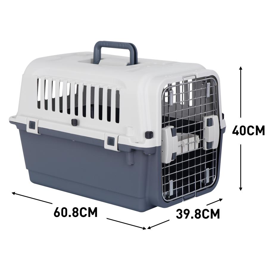 ZENY Lサイズ プラスチック ペットキャリー 犬用 猫用 ハード ZENY Lサイズ プラスチック ペットキャリー 犬用 猫用 ハード