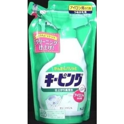 花王 アイロン用キーピング つめかえ用 ３５０ＭＬ×48個 (衣料用洗剤)(柔軟剤)(仕上げ剤)