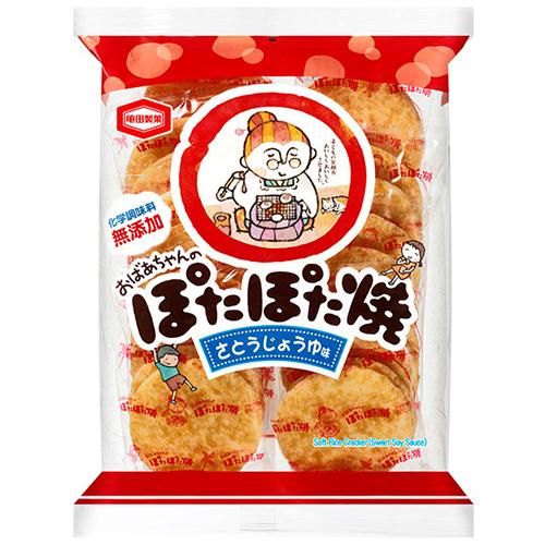 亀田製菓 おばあちゃんのぽたぽた焼 さとうじょうゆ味 20枚(2 亀田製菓 おばあちゃんのぽたぽた焼 さとうじょうゆ味 20枚(2