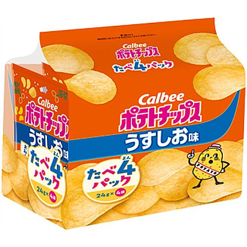 カルビー ポテトチップス うすしお味 たべよんパック 96g×8個×2セット