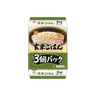 東洋水産 マルちゃん 玄米ごはん １６０ｇ×３パック×８個 (送料無料)