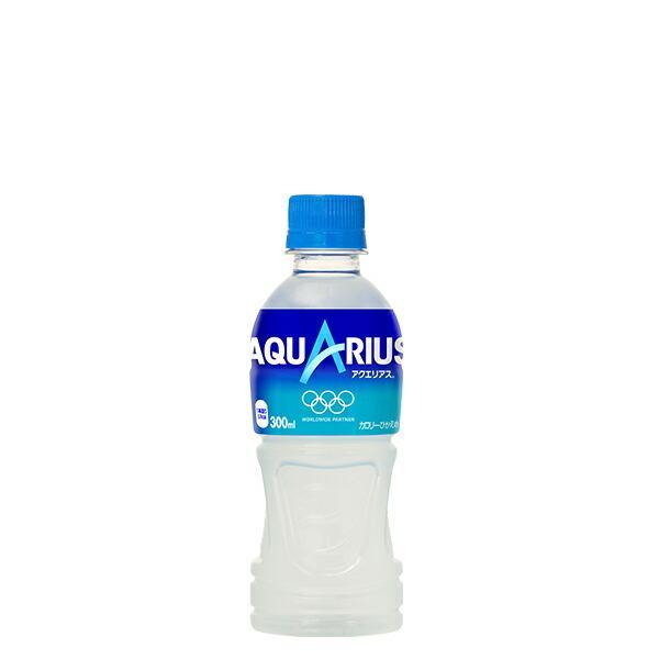 アクエリアス 300ml PET×24本×2ケース  コカコーラ社 Coca-Cola 小容量ＰＥＴ ボトル缶 スポーツ 