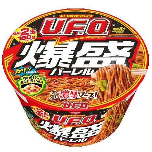 日清食品 日清焼そばU.F.O.爆盛バーレル223g（めん180g）×6個 (爆買
