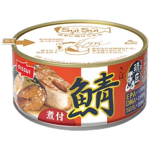 ニッスイ SuiSuiオープン うまい！鯖匠 さば煮付 180g×12個 缶詰/鯖缶