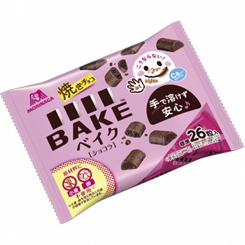 森永製菓　ベイク＜ショコラ＞　101g×16個×2セット　炎天下でも溶けない/焼きチョコ/手で溶けず安心/チョコレート 森永製菓 ベイク＜ショコラ＞ 101g×16個 炎天下でも溶けない/焼き