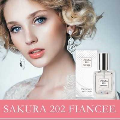 （サクラ202フィアンセ）フェロモン香水 女性用 sexy フレグランス モテ香水 恋する 魅惑 レディース ユニセックス オスモフェリン 無香料 | 