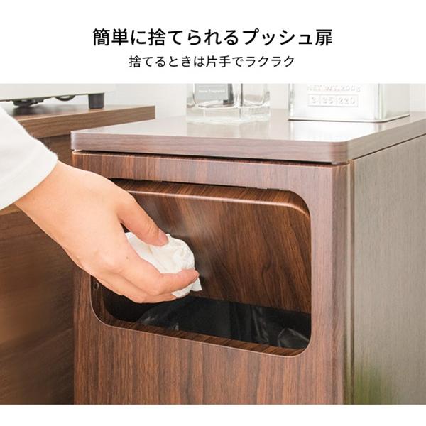 ダストボックス Empro エンプロー mim-DB-800R-new スタンド ゴミ箱 ごみ箱　塵箱  おしゃれ  宮武製作所 縦長 臭わないゴミ箱 【素材】