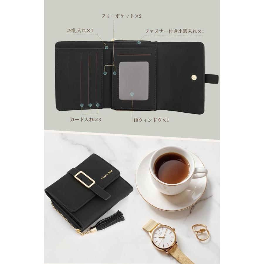 ポメロベスト 財布 レディース 2つ折り財布 折りたたみ財布 短財布 小銭入れあり ギフト 祝い プレゼント |  | 02