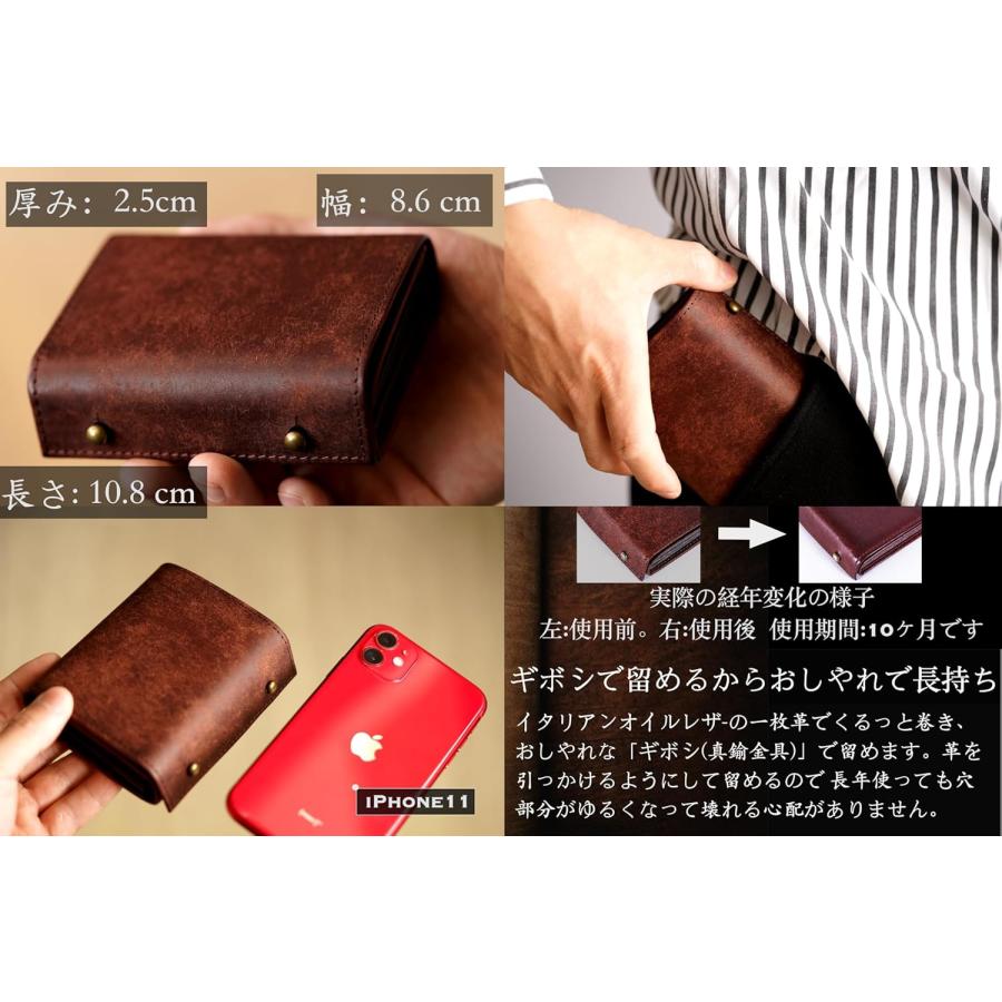 二つ折り財布 メンズ 2つ折り 箱型の小銭入れ イタリアン レザー プエブロ ミニ財布 コンパクト 小さい財布 二つ折り 箱状です 牛革 大容量 レディース |  | 02
