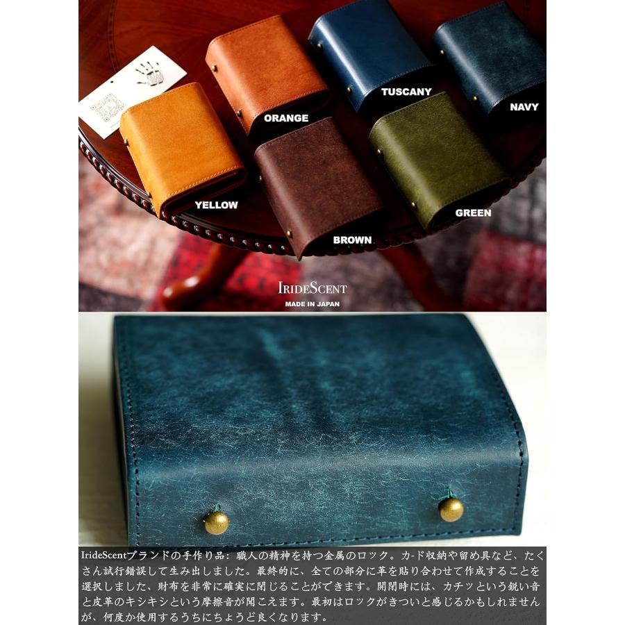 二つ折り財布 メンズ 2つ折り 箱型の小銭入れ イタリアン レザー プエブロ ミニ財布 コンパクト 小さい財布 二つ折り 箱状です 牛革 大容量 レディース |  | 08