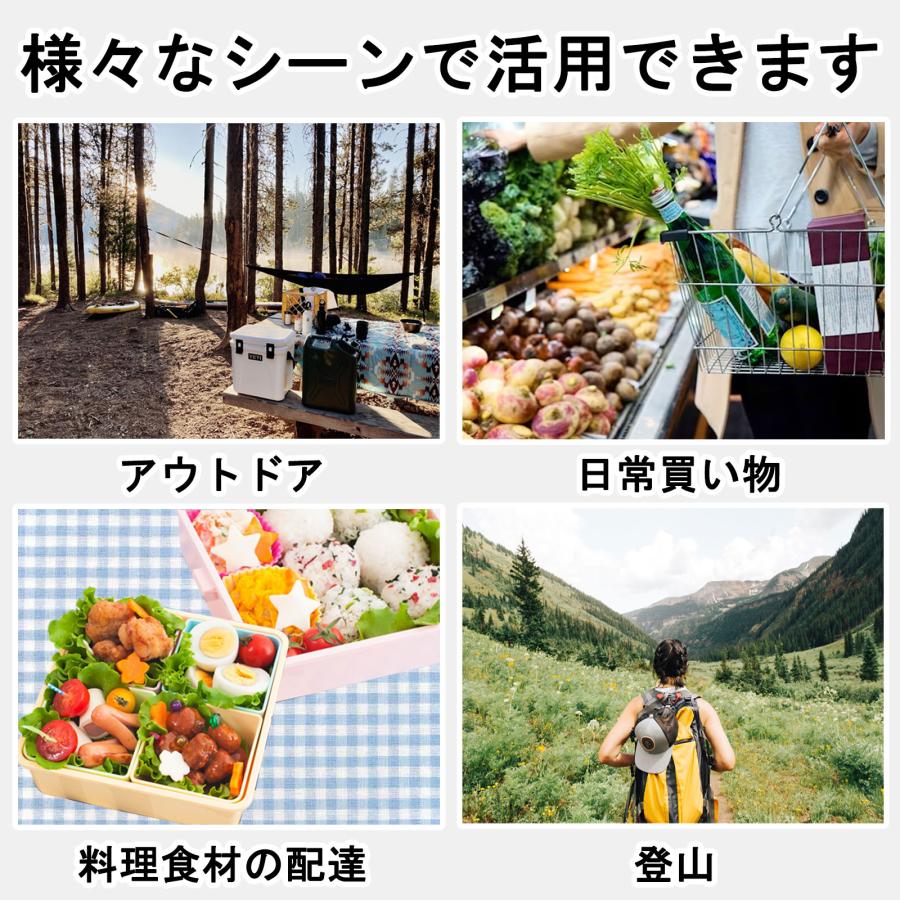 GhvyenntteS 保冷バッグ 大容量 折りたたみ式 クーラーボックス ジッパー付き 保冷バッグ 軽量 食品収納 保温 保冷 アウトドアピクニック、通勤、バーベキュー |  | 01