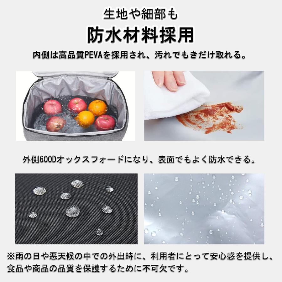 GhvyenntteS 保冷バッグ 大容量 折りたたみ式 クーラーボックス ジッパー付き 保冷バッグ 軽量 食品収納 保温 保冷 アウトドアピクニック、通勤、バーベキュー |  | 06