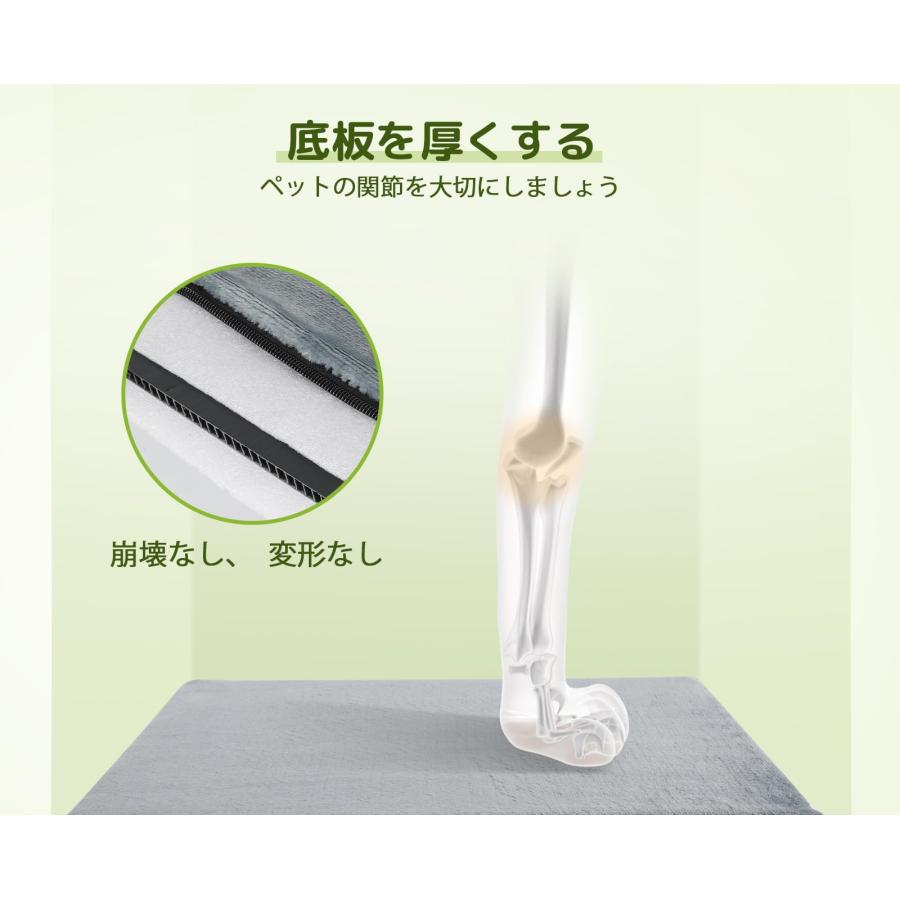 ペット キャリーバッグ 猫用 犬用 リュック メッシュ窓 通気性 拡張可能 2WAY ペットハウス ケージ 折り畳み お出かけ ドライブ 旅行 通院 防災 避難用_11