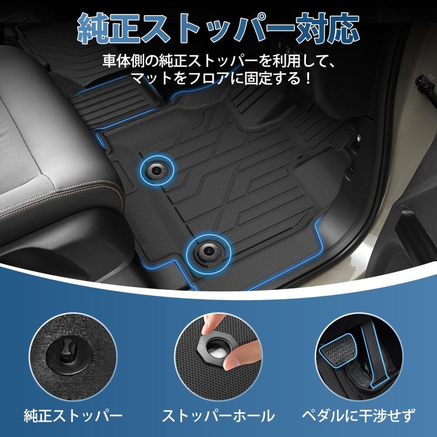 ホンダ 新型 フリード 6人乗り フロアマット セカンドマット GT