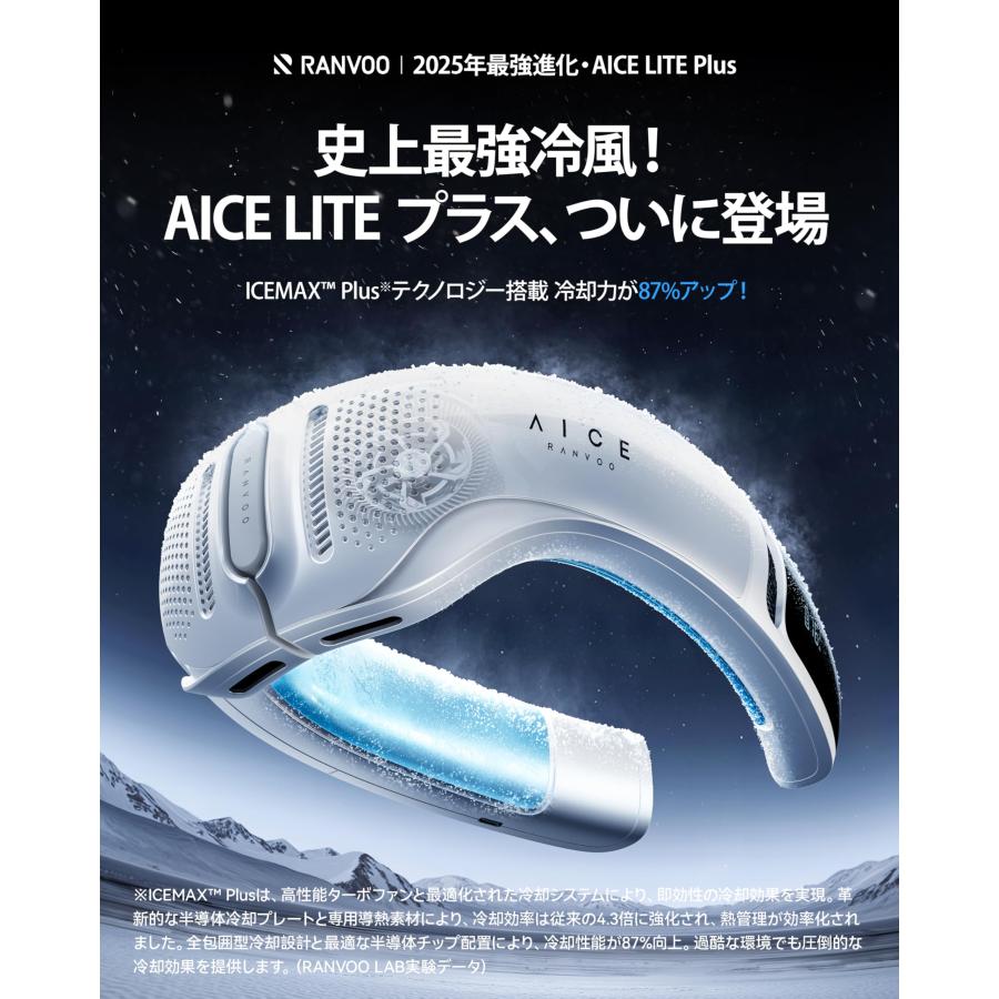 ネッククーラー 冷却プレート 冷暖2in1 首掛け扇風機 全周ペルチェ素子