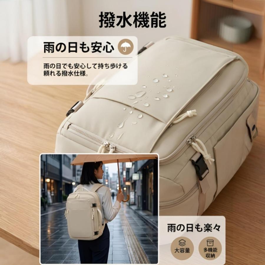 豊岡工場直送 収納1級のプロが認める旅行用大容量バックパック