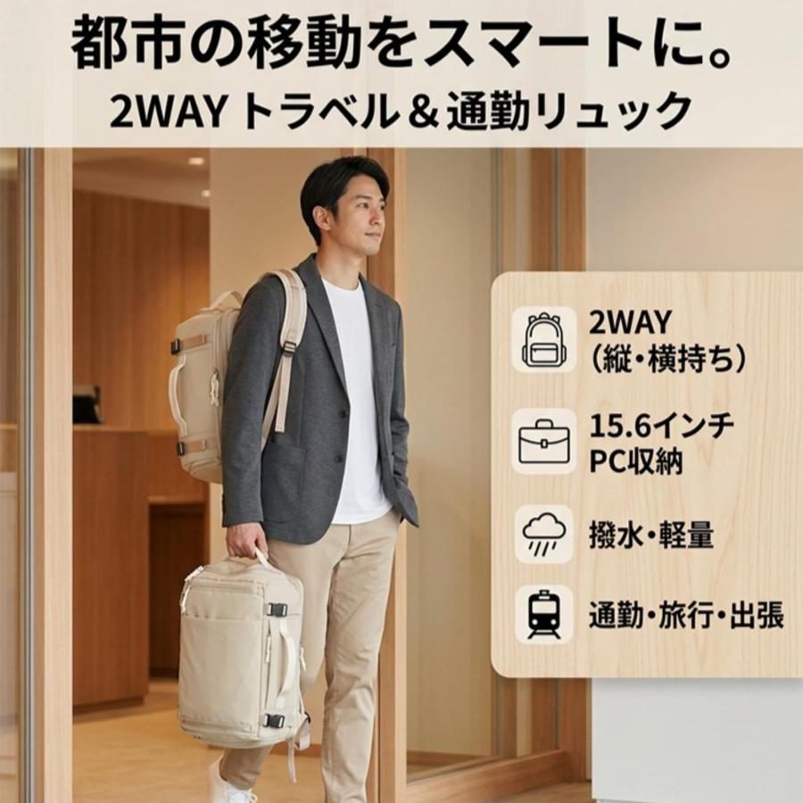 豊岡工場直送 収納1級のプロが認める旅行用大容量バックパック