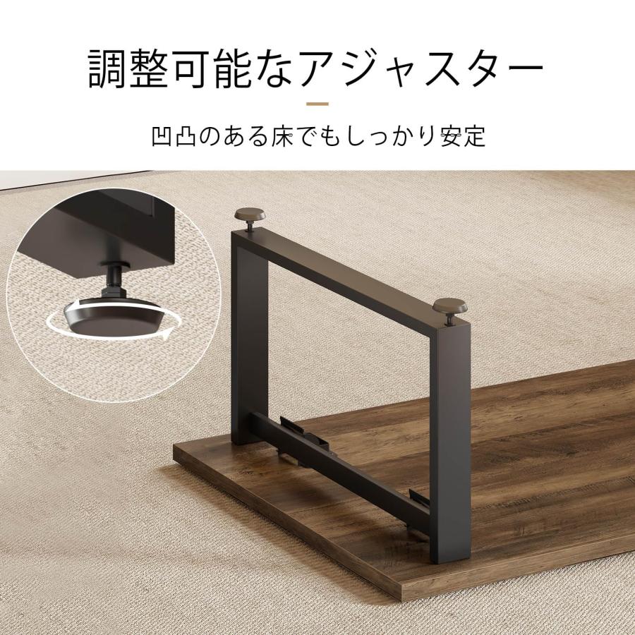 ローテーブル 折りたたみ テーブル サイドテーブル 机 センターテーブル リビング コンパクト コーヒーテーブル デスク ちゃぶ台 組立不要 便利_10