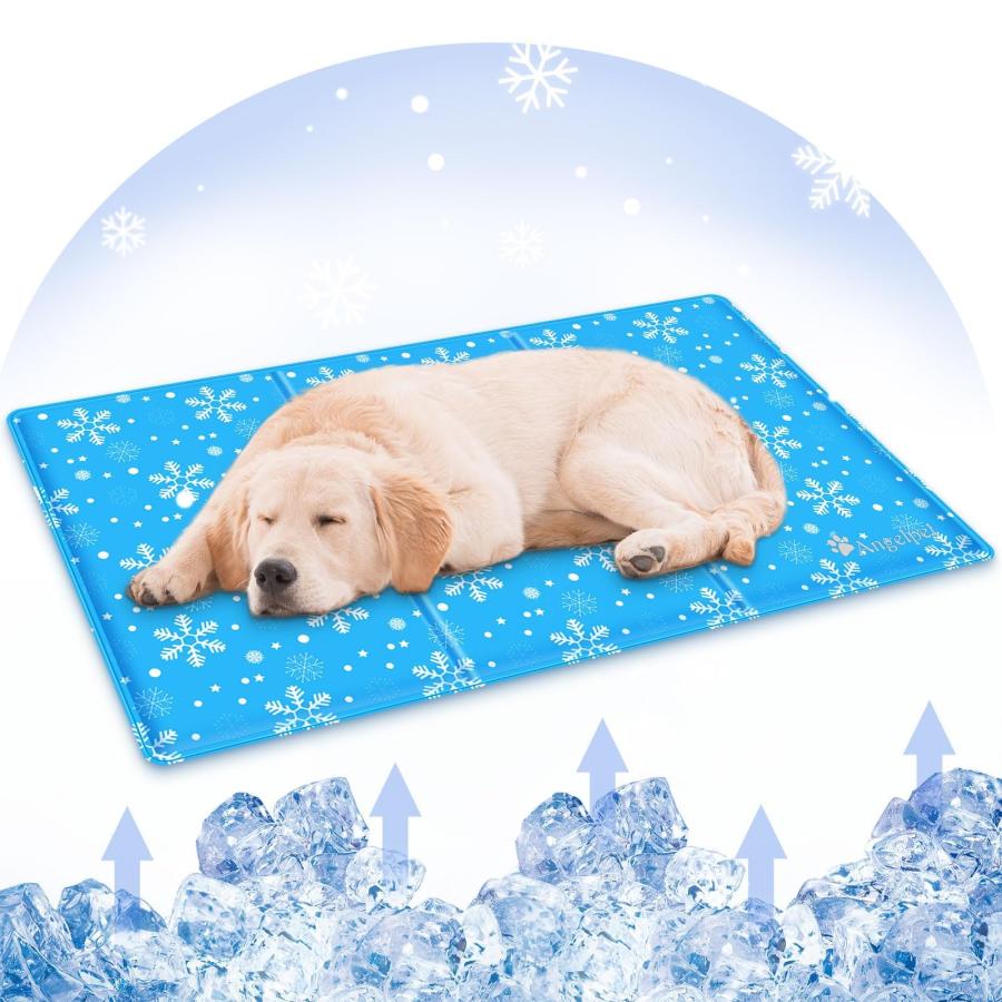 ひんやりマット 犬 猫 夏用 クールマット 冷感ジェル 冷却マット ひんやりシート 暑さ対策 水・電気・冷蔵不要 折りたたみ 持ち運び 多用途 小中大型犬対応_17
