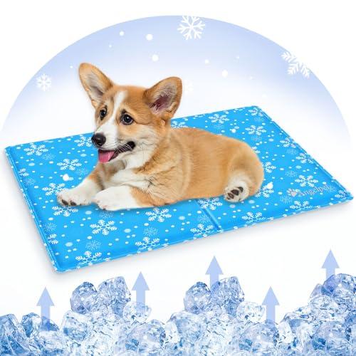 ひんやりマット 犬 猫 夏用 クールマット 冷感ジェル 冷却マット ひんやりシート 暑さ対策 水・電気・冷蔵不要 折りたたみ 持ち運び 多用途 小中大型犬対応_2