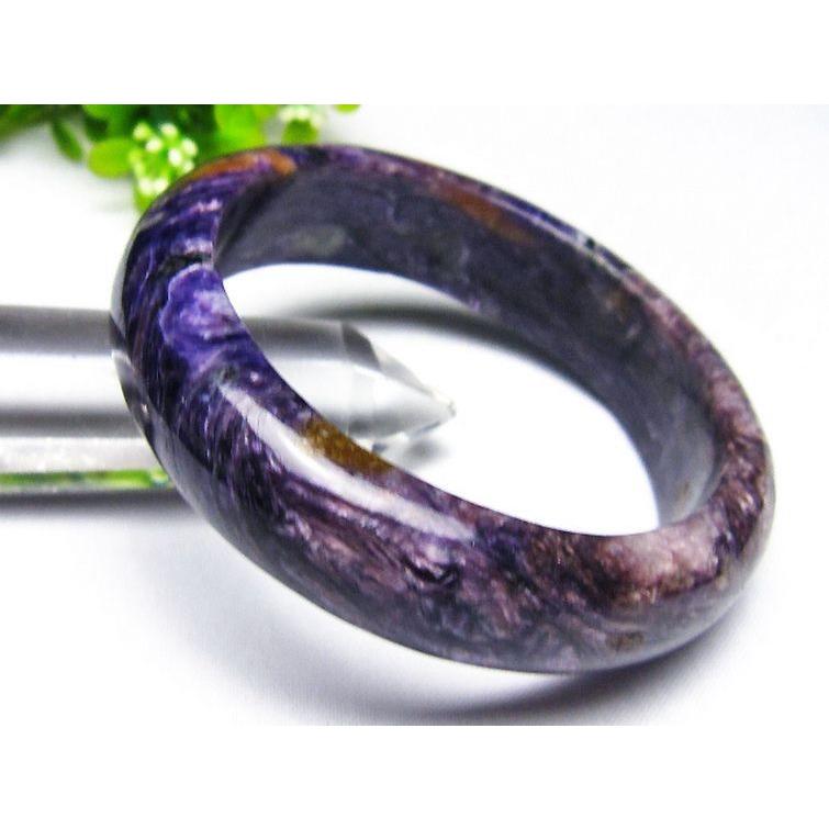 チャロアイト バングル 56mm h195-59 : 誠安天然石専門店 - 通販  