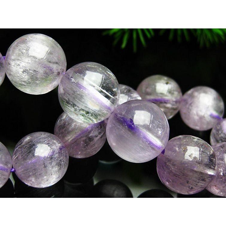 クンツァイト ブレスレット 14mm パワーストーン 天然石 k1-1306 : 誠